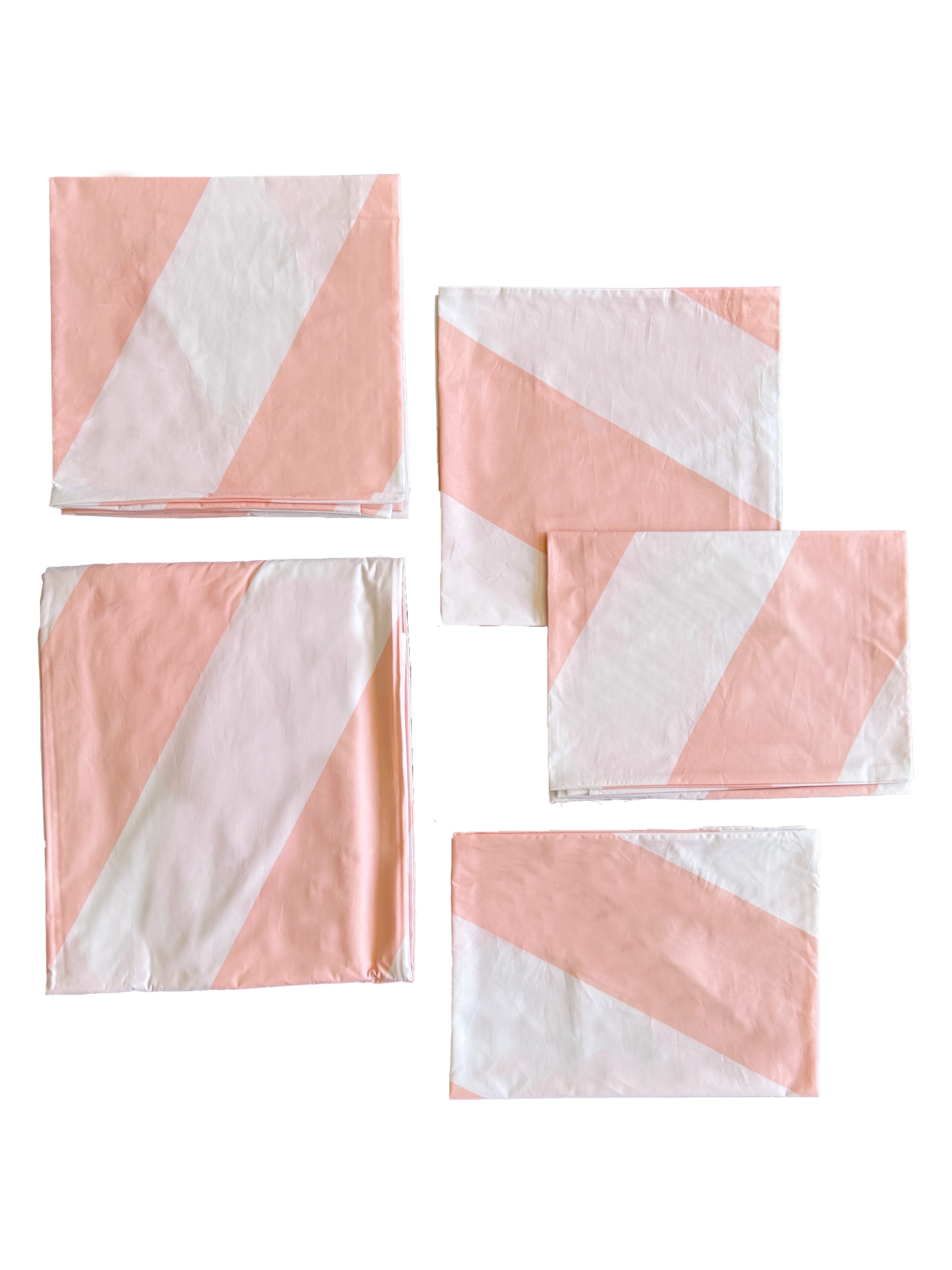 PINK ROOM BED LINEN SET - FOR QUEEN OR KING SIZE BED